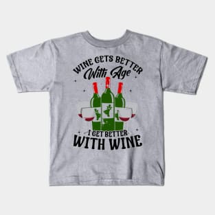 Wine Lover Funny T-shirt Kids T-Shirt